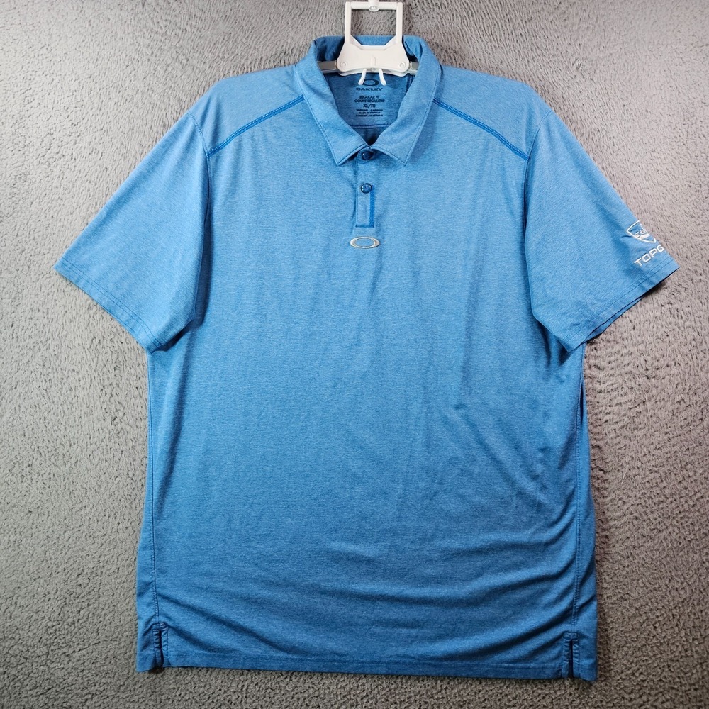 Oakley Sky Blue Men's Golf Polo